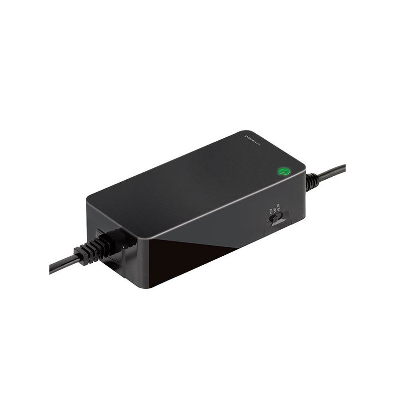 Vivanco IT- PO NB AC 90 adaptador e inversor de corriente Interior 90 W Negro