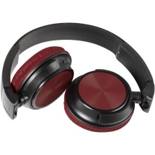 Vivanco Mooove Air Auriculares Inalámbrico y alámbrico Diadema Llamadas/Música Bluetooth Negro, Rojo