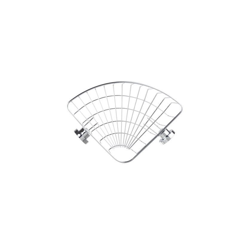 WENKO 17792100 estantería Acrilonitrilo butadieno estireno (ABS), Acero inoxidable Acero inoxidable