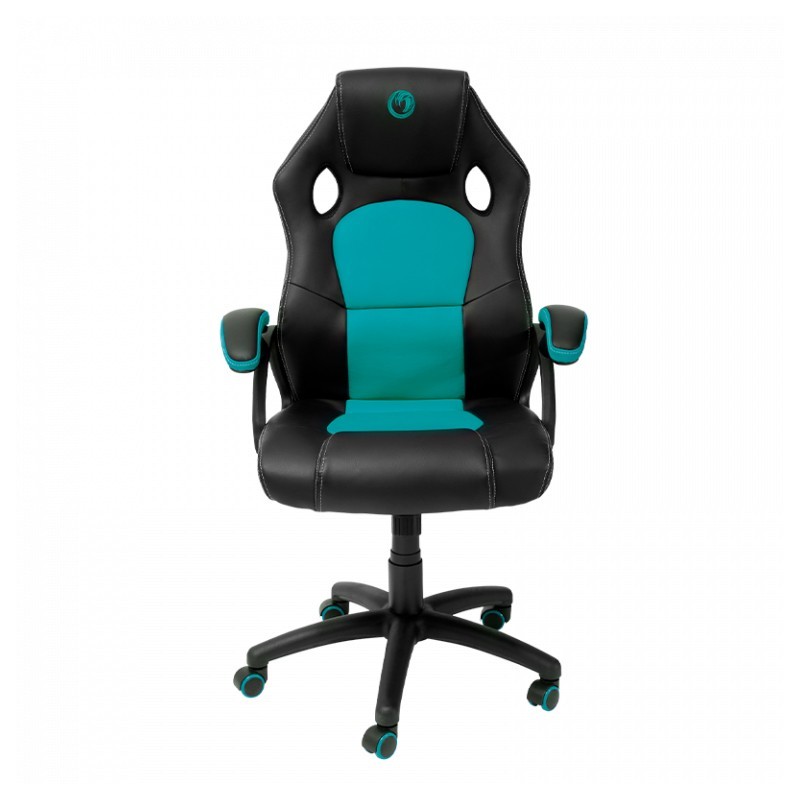 NACON PCCH-310 silla para videojuegos Silla para videojuegos universal Asiento acolchado Negro, Turq