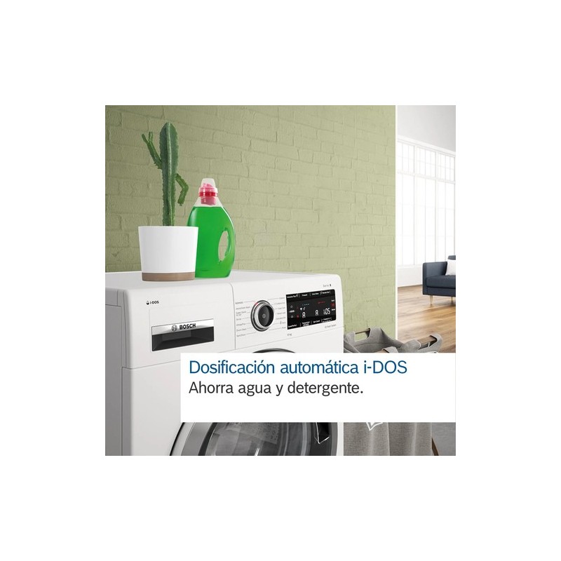 Bosch Serie 6 WGG242AXES lavadora Carga frontal 9 kg 1200 RPM A Acero inoxidable