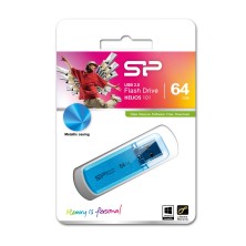 Silicon Power Helios 101 unidad flash USB 64 GB USB tipo A 2.0 Azul