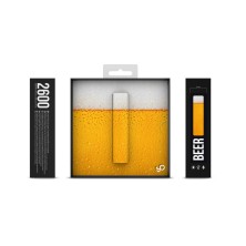 Smartoools BEER 2600 mAh Blanco, Amarillo