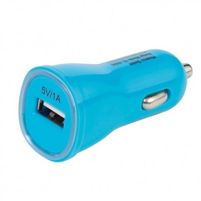 Vivanco PBVV1AUSBCCBL adaptador e inversor de corriente Auto Azul