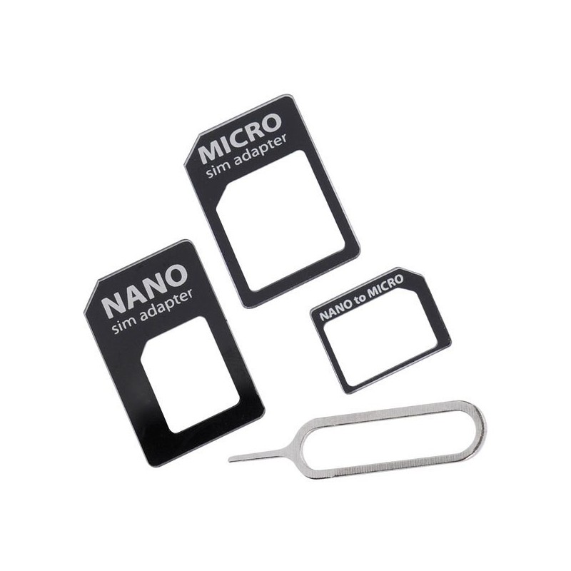 Vivanco 35461 adaptador para tarjeta de memoria sim / flash Adaptador para tarjetas SIM