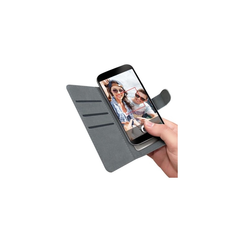Celly WALLY UNICA funda para teléfono móvil 14,5 cm (5.7") Funda cartera Blanco