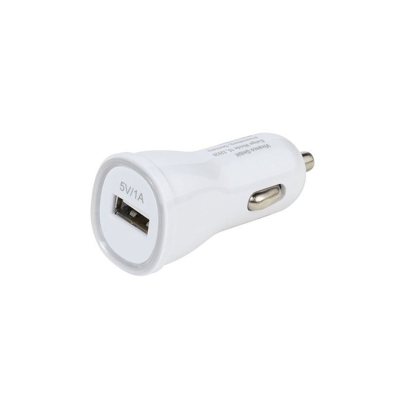 Vivanco PBVV1AUSBCCW adaptador e inversor de corriente Auto Blanco