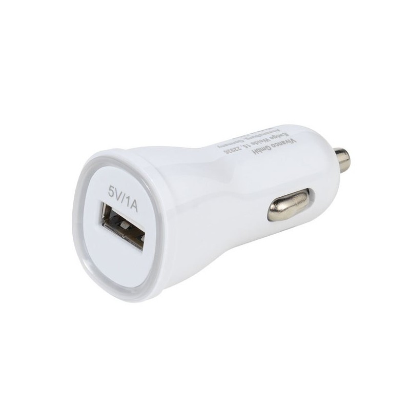 Vivanco PBVV1AUSBCCW adaptador e inversor de corriente Auto Blanco