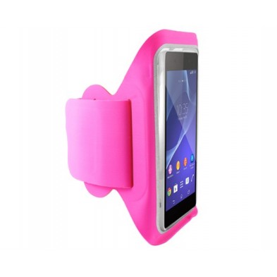 Ksix BXFBRL02R funda para teléfono móvil 14,5 cm (5.7") Brazalete caso Rosa