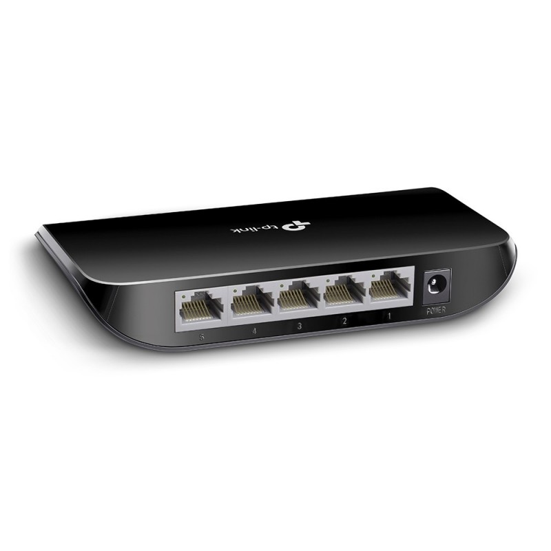 TP-Link TL-SG1005D switch No administrado Gigabit Ethernet (10/100/1000) Negro