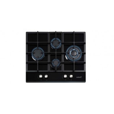 CATA LCI 6031 BK Negro Integrado 64 cm Encimera de gas 4 zona(s)