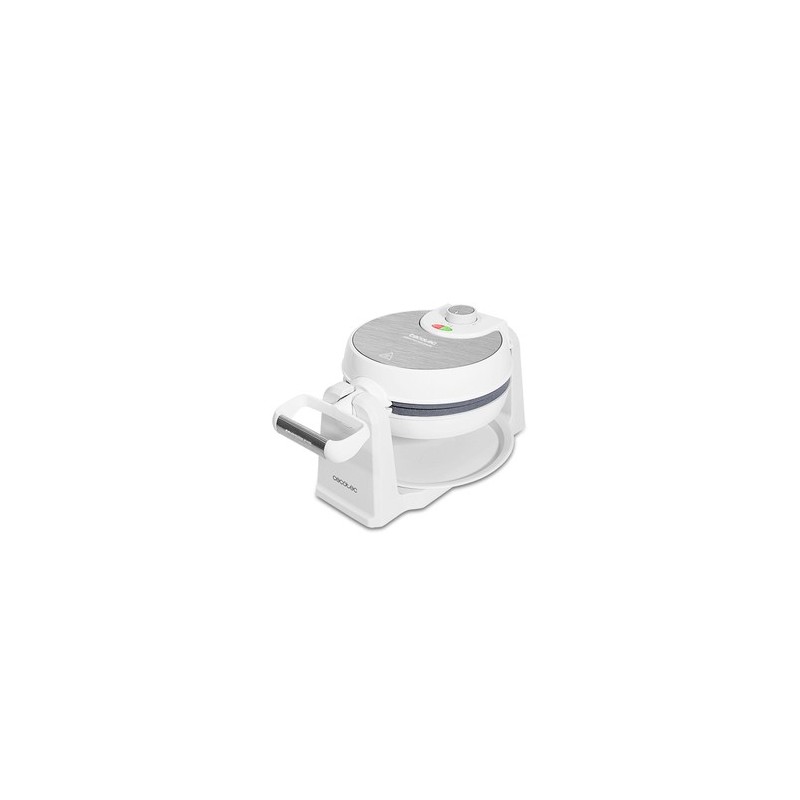 Cecotec Gofrera Fun Gofrestone Sphere. 1000 W, Revestimiento Antiadherente RockStone, Diseño Circula