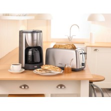 Kenwood TTM470 tostadora 4 rebanada(s) 1500 W Acero inoxidable