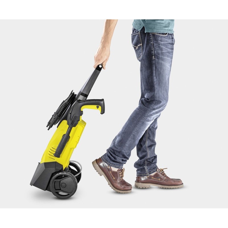 Kärcher K 3 Limpiadora de alta presión o Hidrolimpiadora Compacto Eléctrico 380 l/h Negro, Amarillo