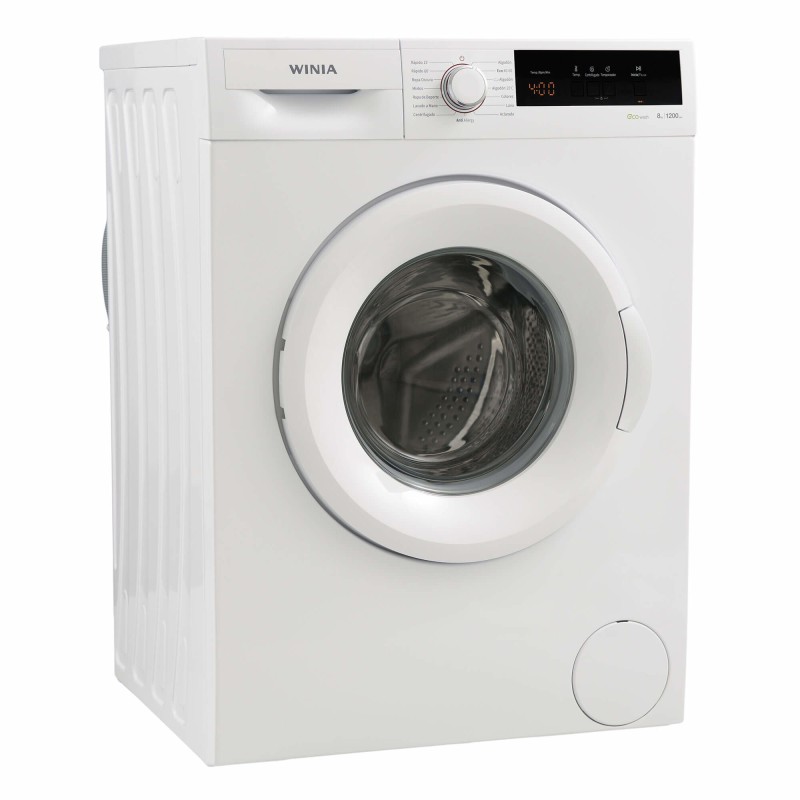 WINIA WVD-08T1WW12U lavadora Carga frontal 8 kg 1200 RPM D Blanco