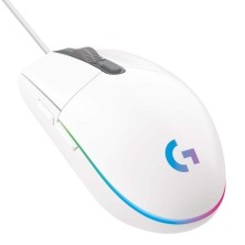 Ratón Gaming Logitech G102 Lightsync Hasta 8000 DPI Blanco