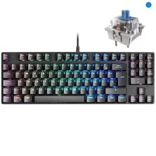 Teclado Gaming Mecánico Mars Gaming MKREVOPROBES Switch Azul