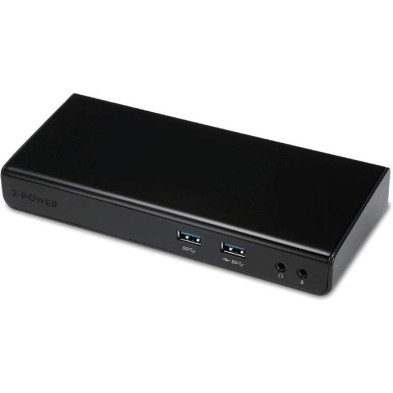 Docking USB 3.0 2-Power DOC0101A 1xHDMI  1xDVI 6xUSB 1xRJ45 2xAudio