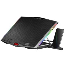 Soporte Refrigerante Mars Gaming MNBC5 para Portátiles hasta 17.3' Iluminación LED