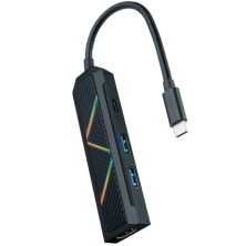 Docking USB Tipo-C Nanocable 10.16.0401 2xUSB 1xUSB Tipo-C PD 1xHDMI