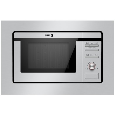 Fagor 3MWB-201CEGX Integrado Microondas con grill 20 L 800 W Acero inoxidable