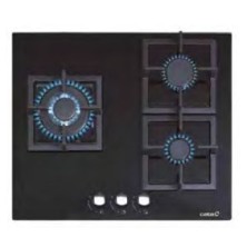 CATA SCI 6021 BK Negro Integrado 60 cm Encimera de gas 3 zona(s)