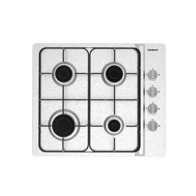 Corbero CPGS423X hobs Acero inoxidable Integrado 60 cm Encimera de gas 4 zona(s)