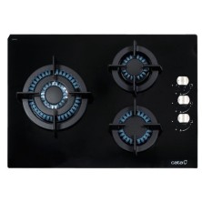 CATA CCI 5003 BK Negro Integrado 59 cm Encimera de gas 3 zona(s)