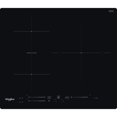 Whirlpool WB S5560 NE hobs Negro Integrado 60 cm Con placa de inducción 3 zona(s)