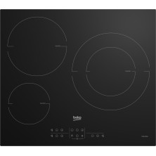 Beko HIIS63206M hobs Negro Integrado 58 cm Con placa de inducción 3 zona(s)