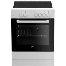 Beko FSS67000GW cocina Cocina independiente Eléctrico Cerámico Blanco