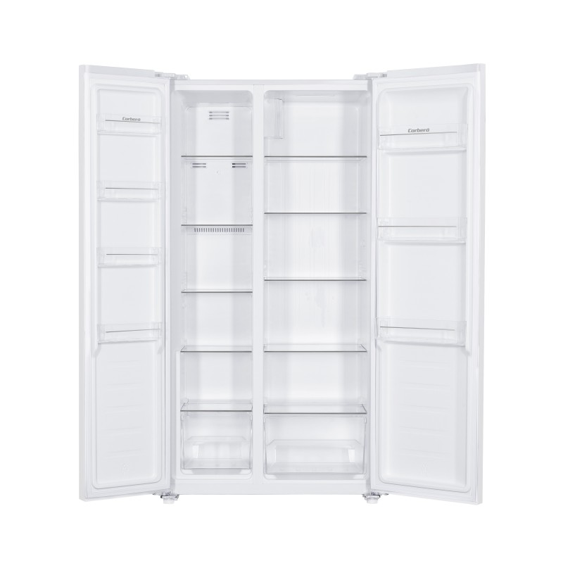 Corbero CFSBSH730NFW nevera puerta lado a lado Independiente 442 L E Blanco