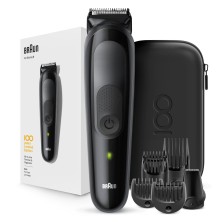 Braun All-in-one 81728159 depiladora para la barba AC/Batería 2,1 cm Negro