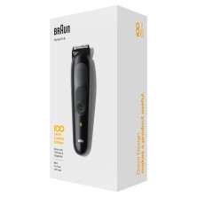 Braun All-in-one 81728159 depiladora para la barba AC/Batería 2,1 cm Negro