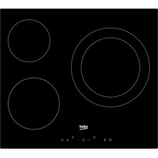 Beko HIC63402T hobs Negro Integrado Cerámico 3 zona(s)