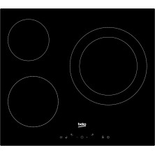 Beko HIC63402T hobs Negro Integrado Cerámico 3 zona(s)