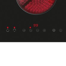 CATA TD 3002 BK Negro Integrado 29 cm Cerámico 2 zona(s)