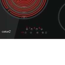 CATA TT 5003 /G Negro Integrado 60 cm Cerámico 3 zona(s)