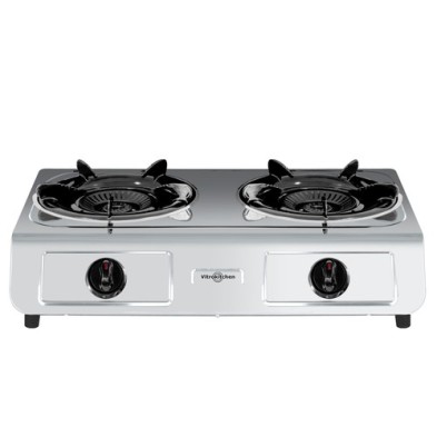 Vitrokitchen 265IB hobs Acero inoxidable Encimera 56 cm Encimera de gas 2 zona(s)