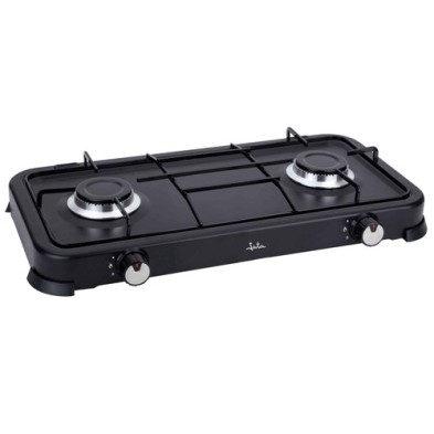 JATA JECG2702 hobs Negro Encimera Encimera de gas 2 zona(s)