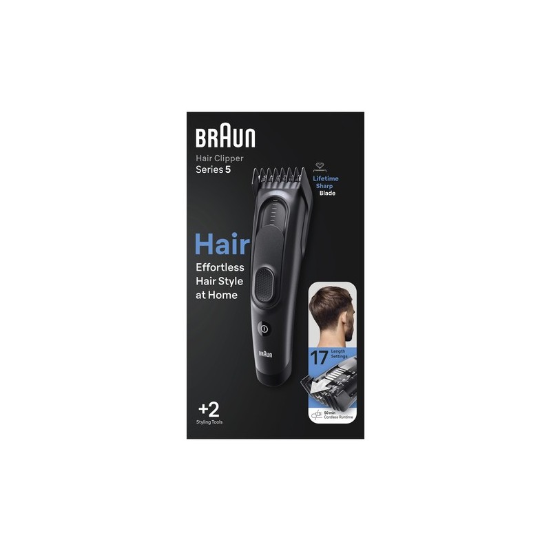 Braun HC5330 Negro 17 Níquel-metal hidruro (NiMH)