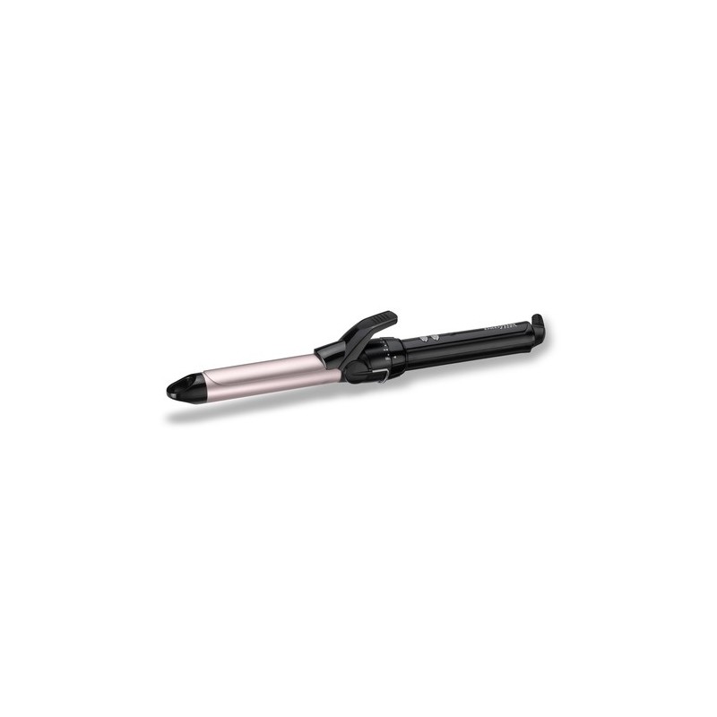 BaByliss Pro 180 Sublim??™Touch 25 mm Rizador de pelo Caliente Negro, Rosa 1,8 m