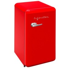 Infiniton FG-V158 nevera combi Independiente 90 L F Rojo