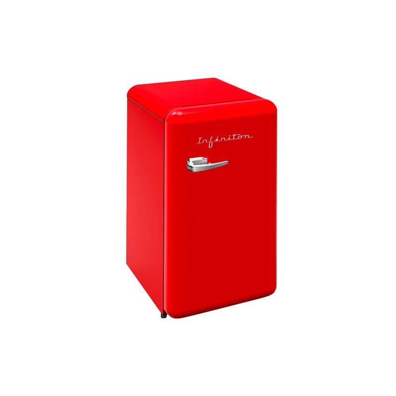 Infiniton FG-V158 nevera combi Independiente 90 L F Rojo