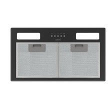 CATA 02030408 campana De pared Negro, Acero inoxidable 645 m³/h C