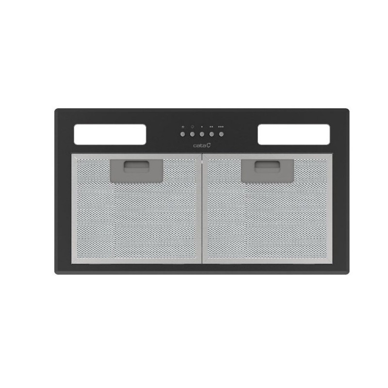 CATA 02030408 campana De pared Negro, Acero inoxidable 645 m³/h C