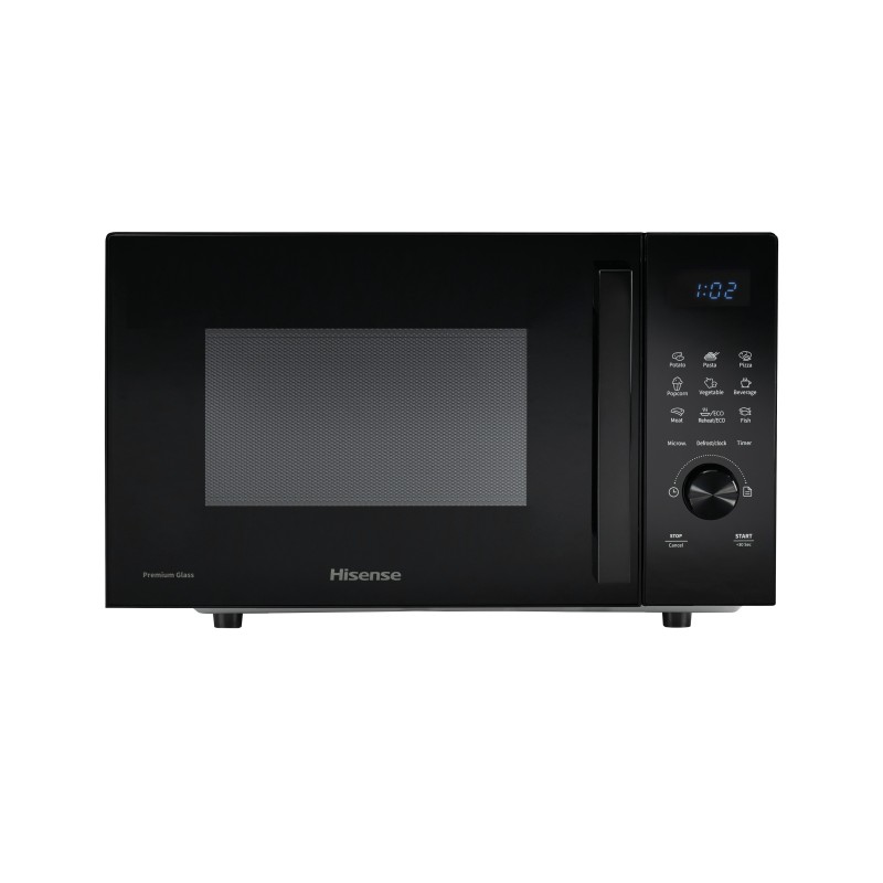 Hisense H23MOBSD1H microondas Encimera Solo microondas 23 L 800 W Negro