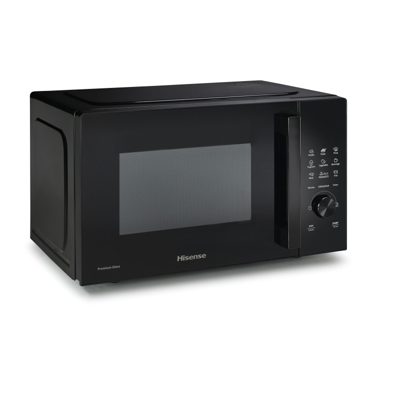 Hisense H23MOBSD1H microondas Encimera Solo microondas 23 L 800 W Negro