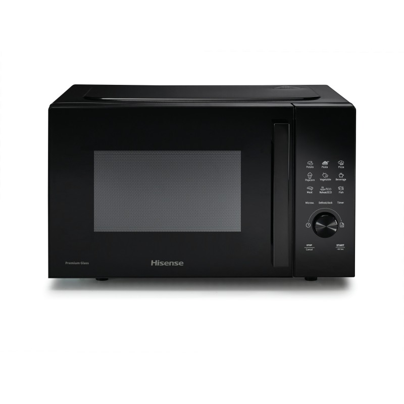 Hisense H23MOBSD1H microondas Encimera Solo microondas 23 L 800 W Negro