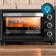 Cecotec 03817 horno tostador 23 L 1500 W Negro Parrilla